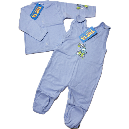 Komplet bawełniany KAFTAN + ŚPIOCHY - TESTA Rozmiar 74